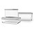 Kit Conjunto de 03 Potes Herméticos para Mantimentos Acrílico 150 – Kit 2 - Imagem 3