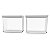 Kit Conjunto de 02 Potes Herméticos para Mantimentos Acrílico 150 – Kit 1 - Imagem 3