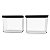 Kit Conjunto de 02 Potes Herméticos para Mantimentos Acrílico 150 – Kit 1 - Imagem 1