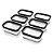 Kit Conjunto de 06 Potes Herméticos para Mantimentos Acrílico 90 – Kit 6 - Imagem 4