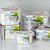 Pote Hermético Organizador Slim Multiuso Paramount 1700ml - Imagem 3