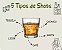 Jogo 6 Copos Tequila Shot Dose Whisky Cachaça Vidro 45ml - Imagem 3