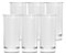 Jogo Kit 6 Copos Vidro Grosso Suco Água Drink Cerveja 330ml - Imagem 1