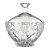 Bombonieres Baleiro De Vidro Com Tampa 350 ML Decorativo Resistente Elegante Luxo - Imagem 1