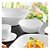 Jogo 6 Bowls Tigela Quadrado Opaline Vidro Branco 19x6 cm - Imagem 4