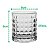 Jogo 6 Copos Whisky de Vidro Grosso Resistente Drink 273ml - Imagem 3