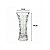 Kit 2 Vasos Decorativos Arranjos Flores 19cm em Vidro Estilo Europeu Luxo - Imagem 2