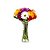 Kit 5 Vasos Decorativos Arranjos Flores 19cm em Vidro Grosso Resistentes - Imagem 3