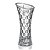 Kit 5 Vasos Decorativos Arranjos Flores 19cm em Vidro Grosso Resistentes - Imagem 1