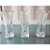 Kit 2 Vaso Decorativo 17cm em Vidro Lapidado Elegante Resistente Sortido - Imagem 5