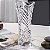 Kit 5 Vaso Decorativo 17cm em Vidro Lapidado Elegante Resistente Sortido - Imagem 2