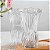 Kit 5 Vaso Decorativo 19cm em Vidro Jarrinho Arranjo Flores  Resistente Estilo Europeu - Imagem 1