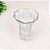 Vaso Decorativo 19cm em Vidro Jarrinho Arranjo Flores  Resistente Estilo Europeu - Imagem 7