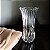 Kit 2 Vasos De Vidro 23cm Decorativo Alto Relevo Resistente Arranjo Flores - Imagem 4