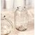 Kit 2 Vasos Decorativo em Vidro Jarrinho Flores Solitário Mesa Posta - Imagem 2