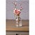 Kit 2 Mini Vaso Decorativo de Vidro 9,5 cm Transparente para Flores Decoração Mesa - Imagem 7