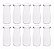 Kit 10 Vasos em Vidro Decorativo Mesa Posta Lembrancinhas - Imagem 1