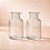 Kit 2 Vasos em Vidro Decorativo Mesa Posta Lembrancinhas - Imagem 3