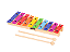 Metalofone Infantil Kidzzo Colorido com 10 Teclas - Imagem 1