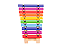 Metalofone Infantil Kidzzo Colorido com 10 Teclas - Imagem 3