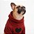 Moletom para cachorros "Love" marsala - Imagem 1