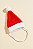 Gorro de Natal em pelúcia para cães - Imagem 4