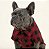 Camisa xadrez vermelha para cachorros - Grunge - Imagem 2