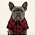 Camisa de botão para cachorros - Grunge - Imagem 1