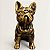 Escultura bulldog francês Gold - Imagem 1