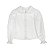 BLUSA BRANCA GOLINHA REDONDA 4 6 8 - Imagem 1