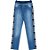 CALÇA ANIMÊ JEANS DETALHE LATERAL 6 - Imagem 1