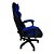Cadeira Gamer Fratini Com Rodas E Almofadas Preto E Azul - Imagem 2