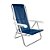 Cadeira Reclinavel Mor Aluminio 8 Posiçoes Azul Marinho - Imagem 1