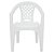 Cadeira Plástica Tramontina Iguape Com Apoio Braços Branco - Imagem 6