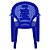 Cadeira Plástica Tramontina Infantil Catty Azul - Imagem 6