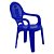 Cadeira Plástica Tramontina Infantil Catty Azul - Imagem 4