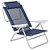 Cadeira Reclinavel Mor Summer Azul Marinho Com Almofada - Imagem 1