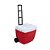 Caixa Termica Cooler Com Rodinhas E Puxador Vermelha 42L Mor - Imagem 3