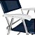 Cadeira Alumínio Master Azul Marinho Reforçada Mor - Imagem 7