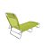 Cadeira Espreguiçadeira Alumínio Mor Verde Limão - Imagem 3
