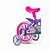 Bicicleta Infantil Aro 12 Rosa Violet Nathor - Imagem 2