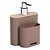 Dispenser Para Detergente E Esponja Cozinha Flat 500 ml Coza - Imagem 1