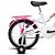 Bicicleta Infantil Aro 16 Breeze Branco E Pink Verden Bikes - Imagem 3
