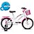 Bicicleta Infantil Aro 16 Breeze Branco E Pink Verden Bikes - Imagem 2