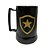 Caneca Gel Botafogo Escudo Retro Dourado 400ml - Imagem 1