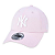 BonÉ New York Yankees Mlb New Era 9Forty Snapback Rosa - Imagem 1