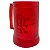 Caneca Gel Flamengo Vermelho Escudo Remo e CRF - Imagem 2