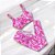 Conjunto Calça Empina e Cordinha Cintura Alta Vintage Rosa - Imagem 1