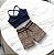 Conjunto Shorts Básico Laço Fake - Imagem 1