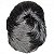 Prótese Capilar Mono Duro MF com Corte Pronta Pra o Uso (20 x 25 cm) #1B Castanho Escuro + Curso de Auto Manutenção Grátis (CORTE 1) - Imagem 5